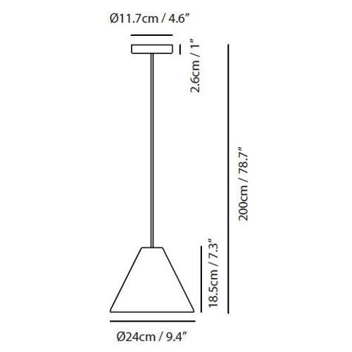 Castle Cone Pendant