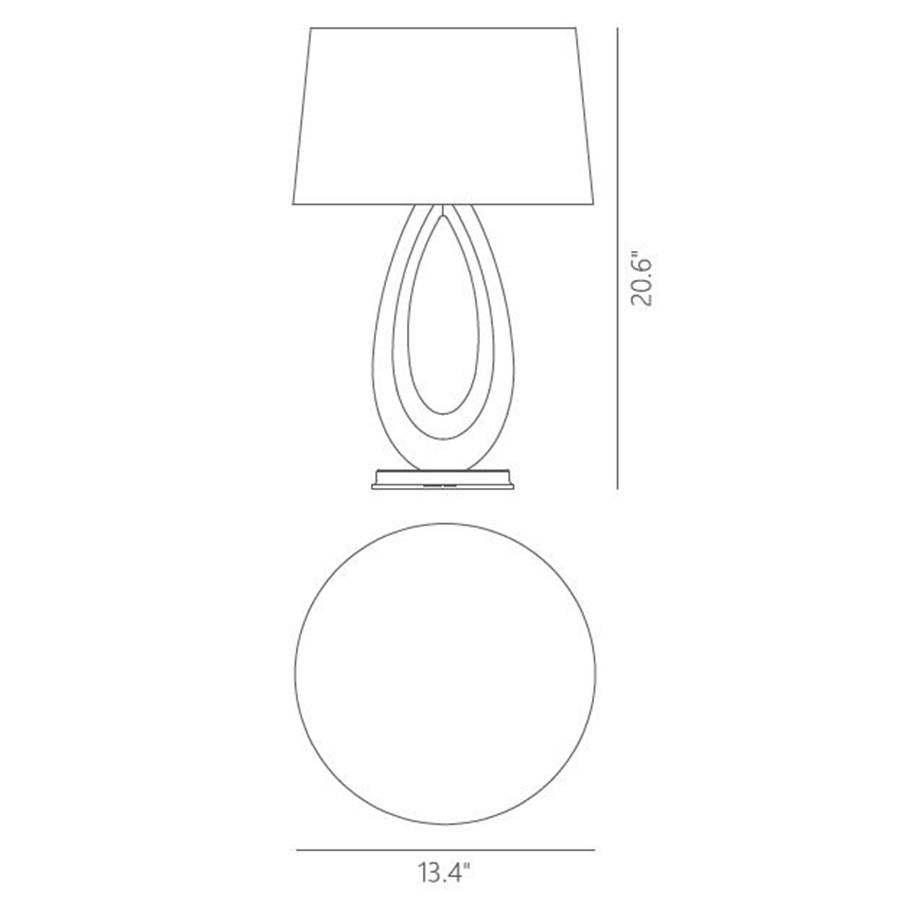 Elisa Table Lamp Specifications