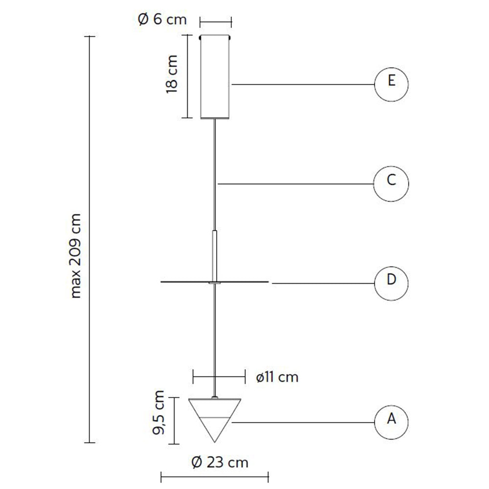 Stralunata Small Suspension Specifications