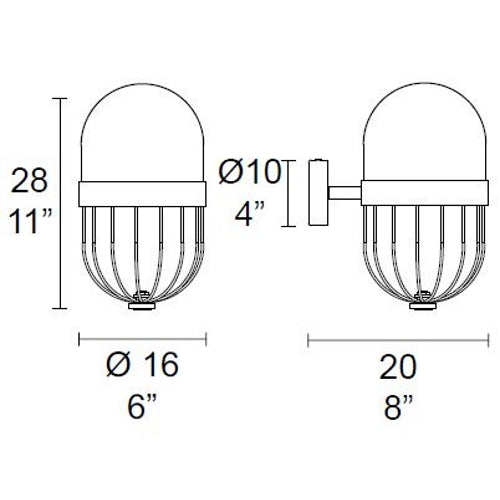 Pill Wall Lamp