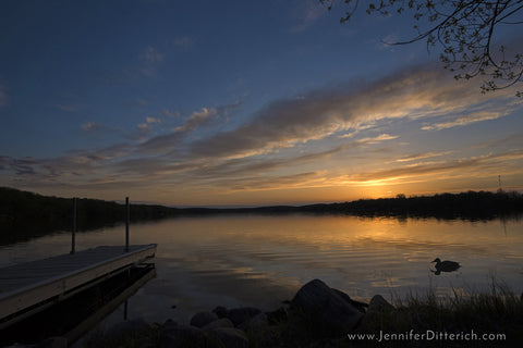 West Silent Lake by Jennifer Ditterich Designs