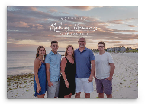 Family Photo on Beach