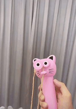 Fidget Smart - Brinquedo de Laço em Formato de Gatinho