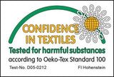 Standard 100 OEKO-TEX cotton.