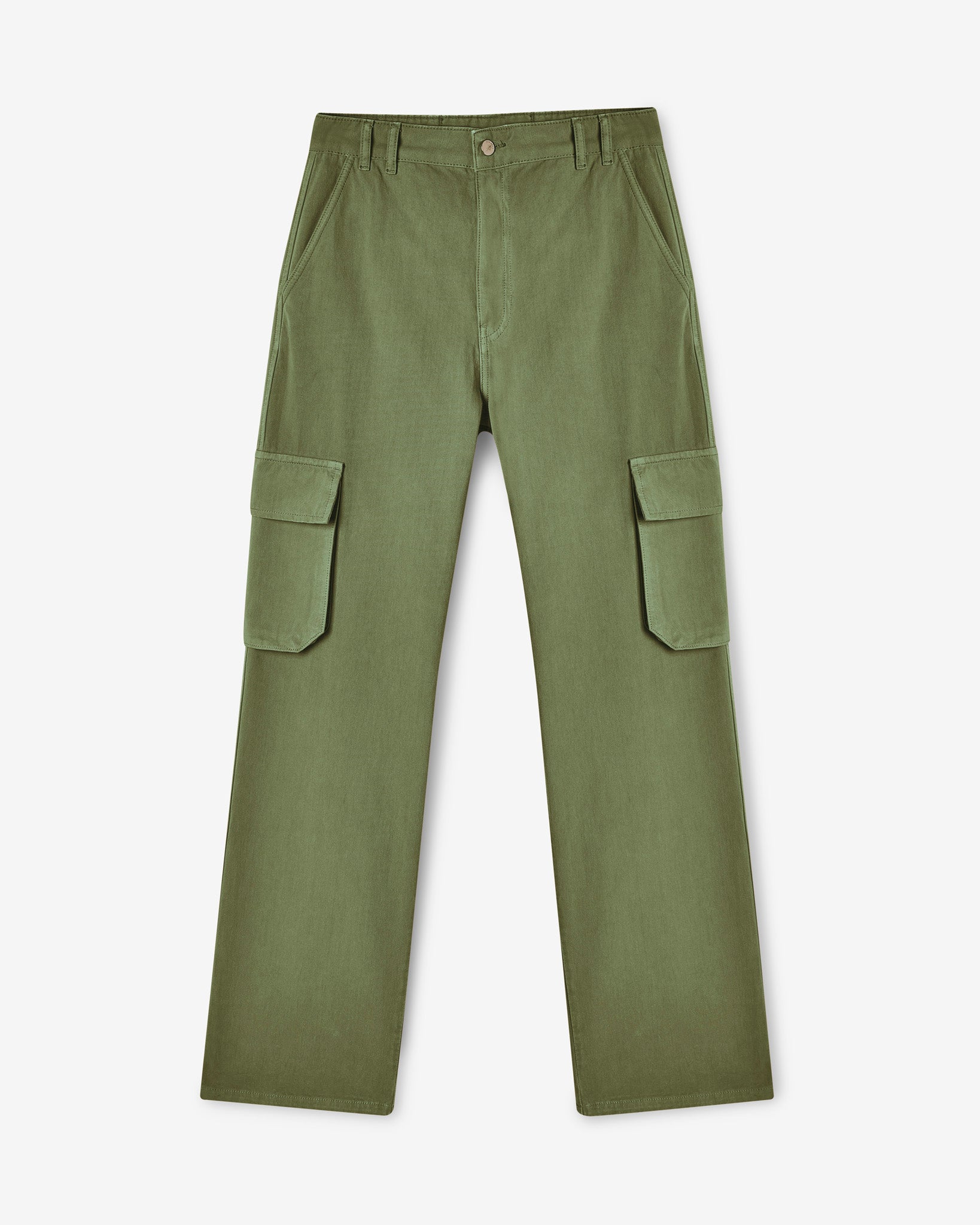 Straight Leg Cargo Trouser - Khaki – Cernucci US