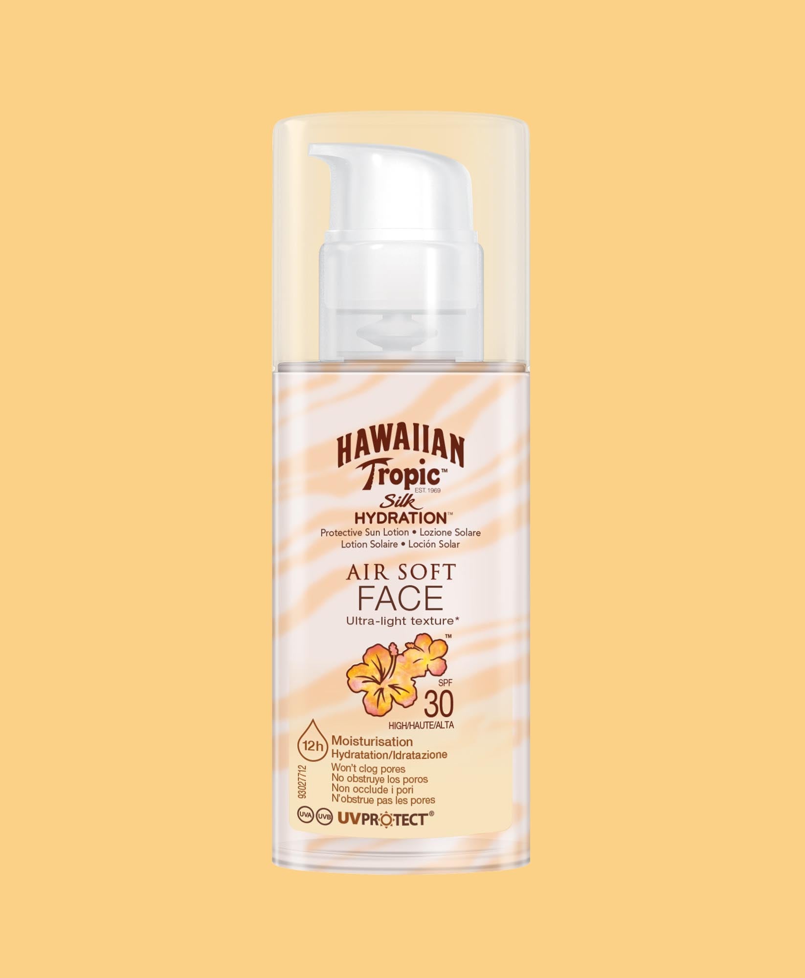 Silk Hydration Face Sun Protection Lotion LSF 30 50ml - Hawaiian Tropic DE product image