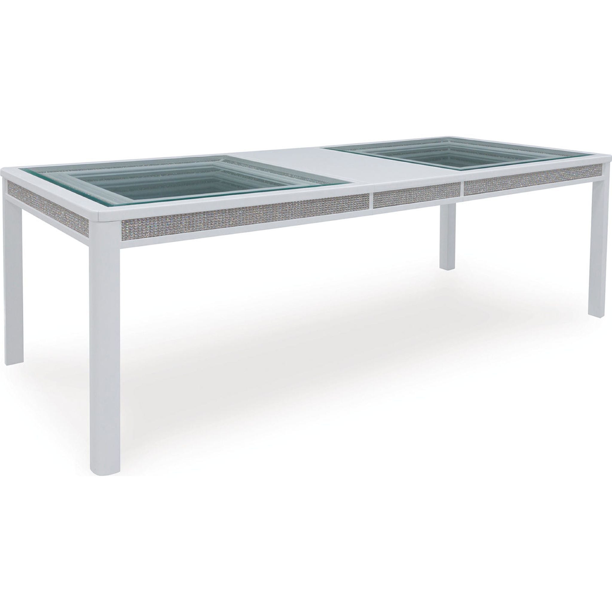 Chalanna Dining Extension Table - White - (D822-35) - Country Corner Furniture product image