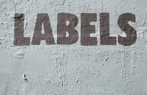 ID: Wall sign saying "Labels"
