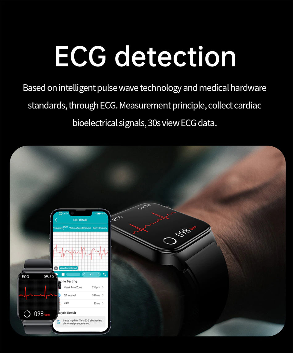 AZWATCH™ - E500 ECG Smartwatch