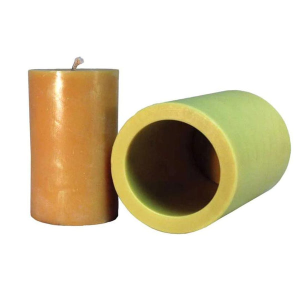 Mann Lake Wood Grain Cylinder Beeswax Candle Mold