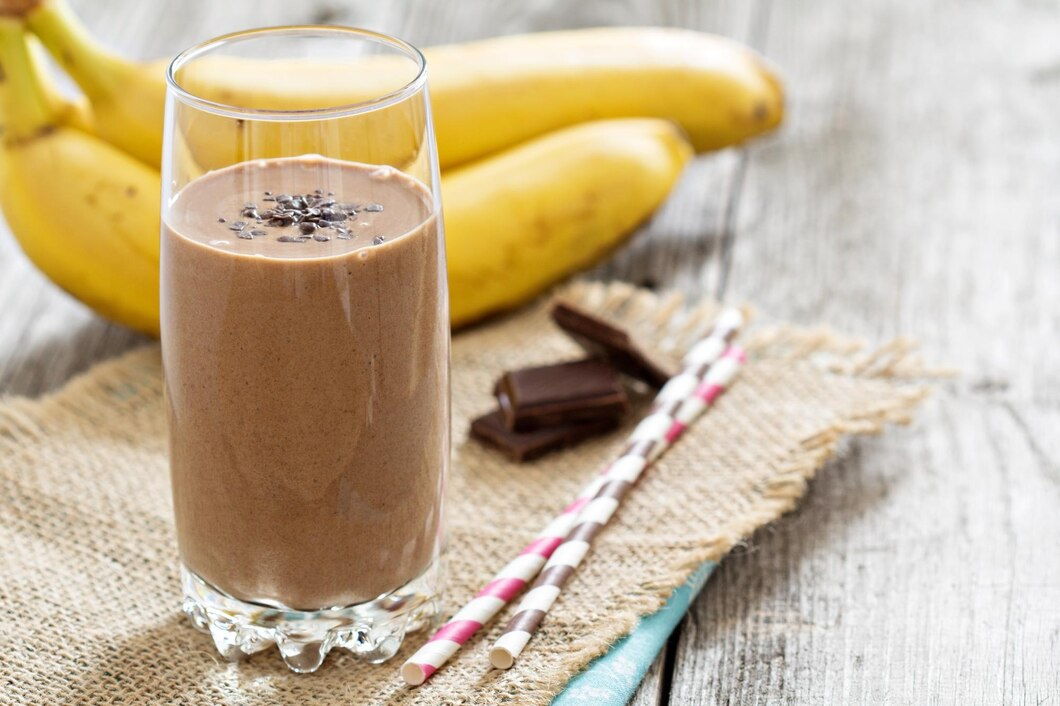 Banana & Peanut Butter Scitron Protein Shake