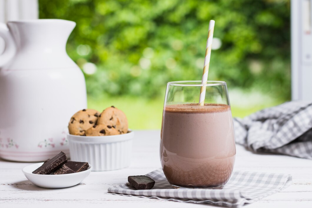 Almond Chocolate Shake Powered by Scitron Whey Protein Isolate