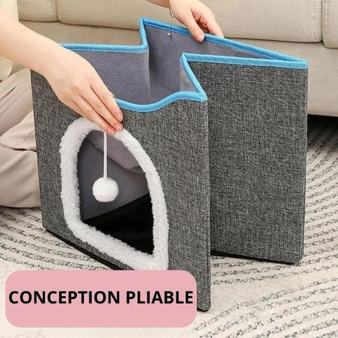 niche-pour-chat-pliable