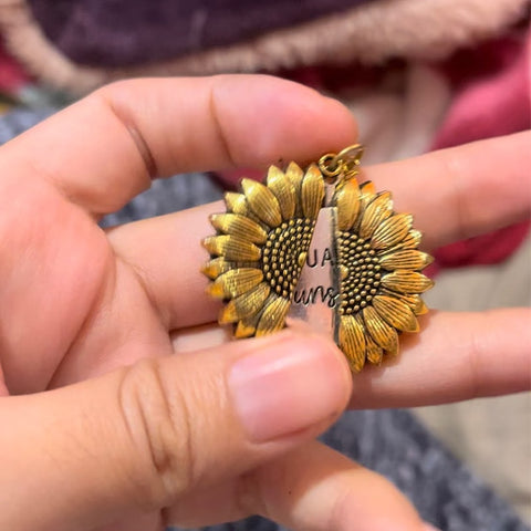 Pendentif Tournesol