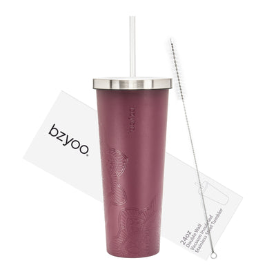 MAMA Tumbler with Lid & Straw - 18/8 Stainless Steel, Double Wall Vacuum  Insulated - Travel Thermal …See more MAMA Tumbler with Lid & Straw - 18/8