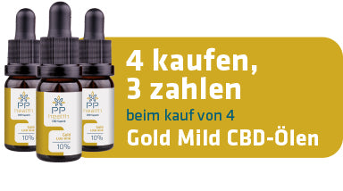 Gold Mild CBD Öle 4 Kaufen, 3 Zahlen