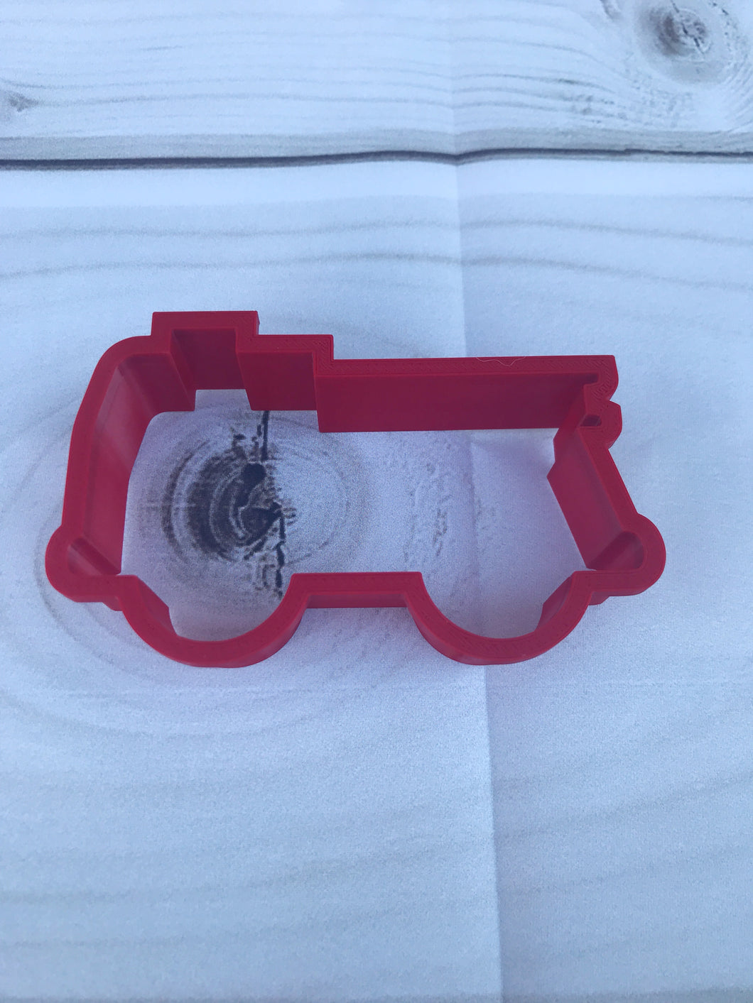 3D printed Fire Truck Outline Cookie Cutter