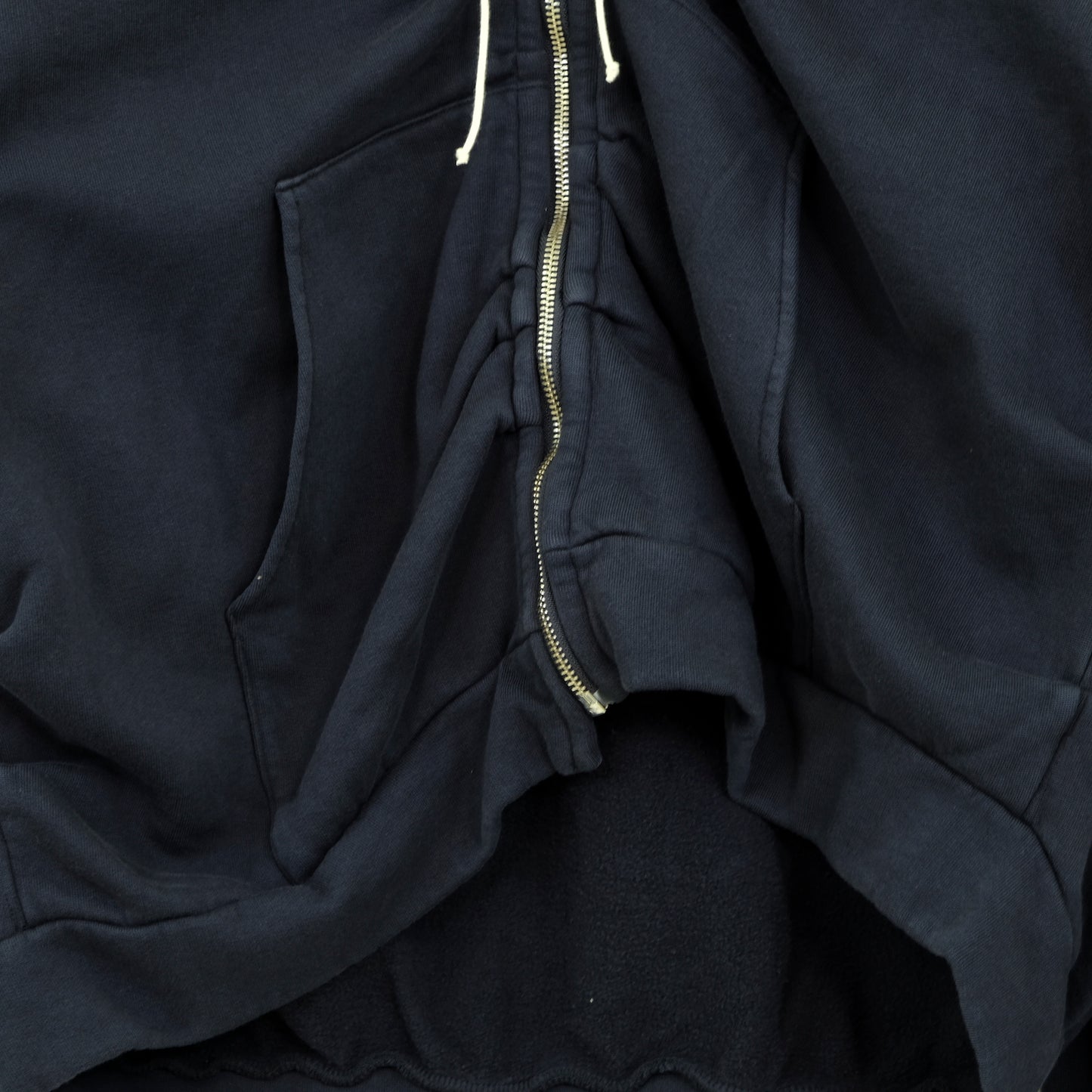 税込】 CAMIEL Navy FORTGENS Zip WRINKLE ZIP Hoodie HOODIE&PANTS