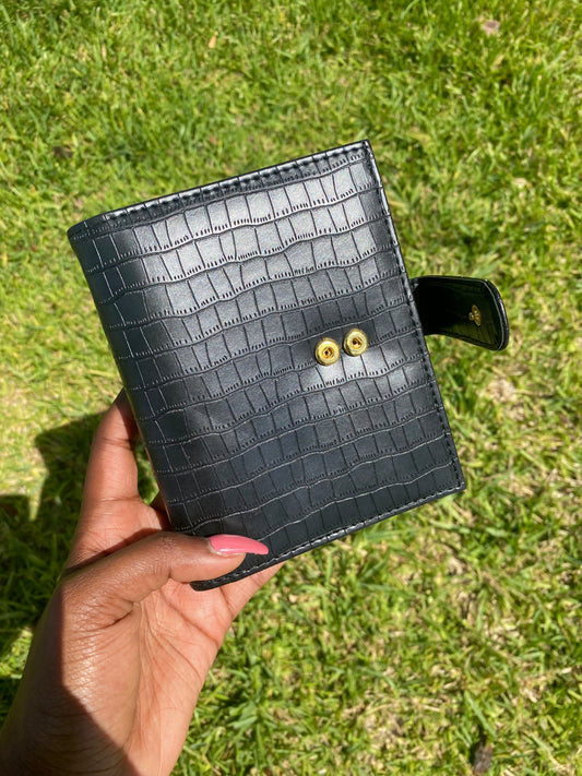 Dark Chocolate A7 Pebble Wallet – TaylorBudgets