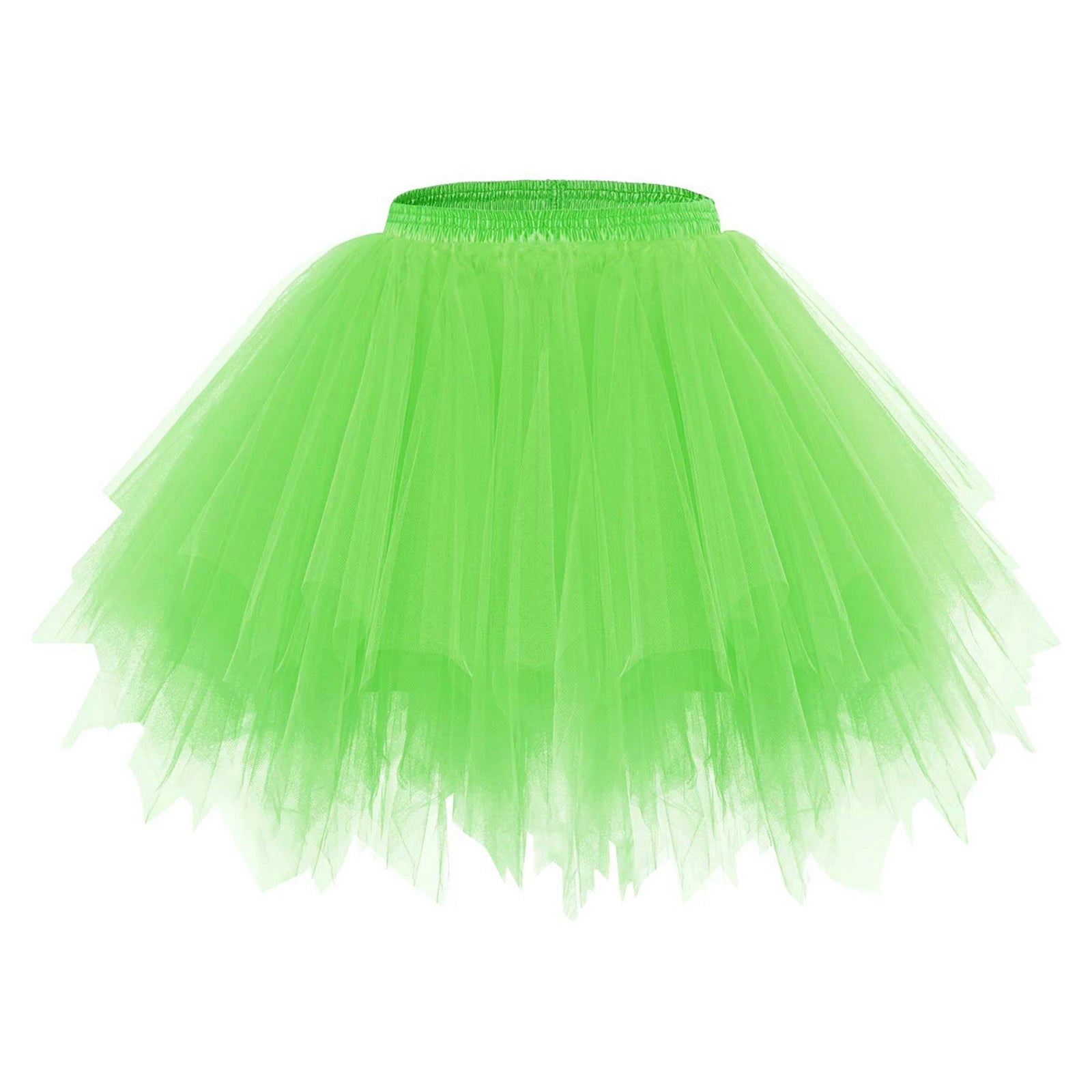 Women's High Waist Irregular Hem Tutu Skirt for Summer Parties - Image 16