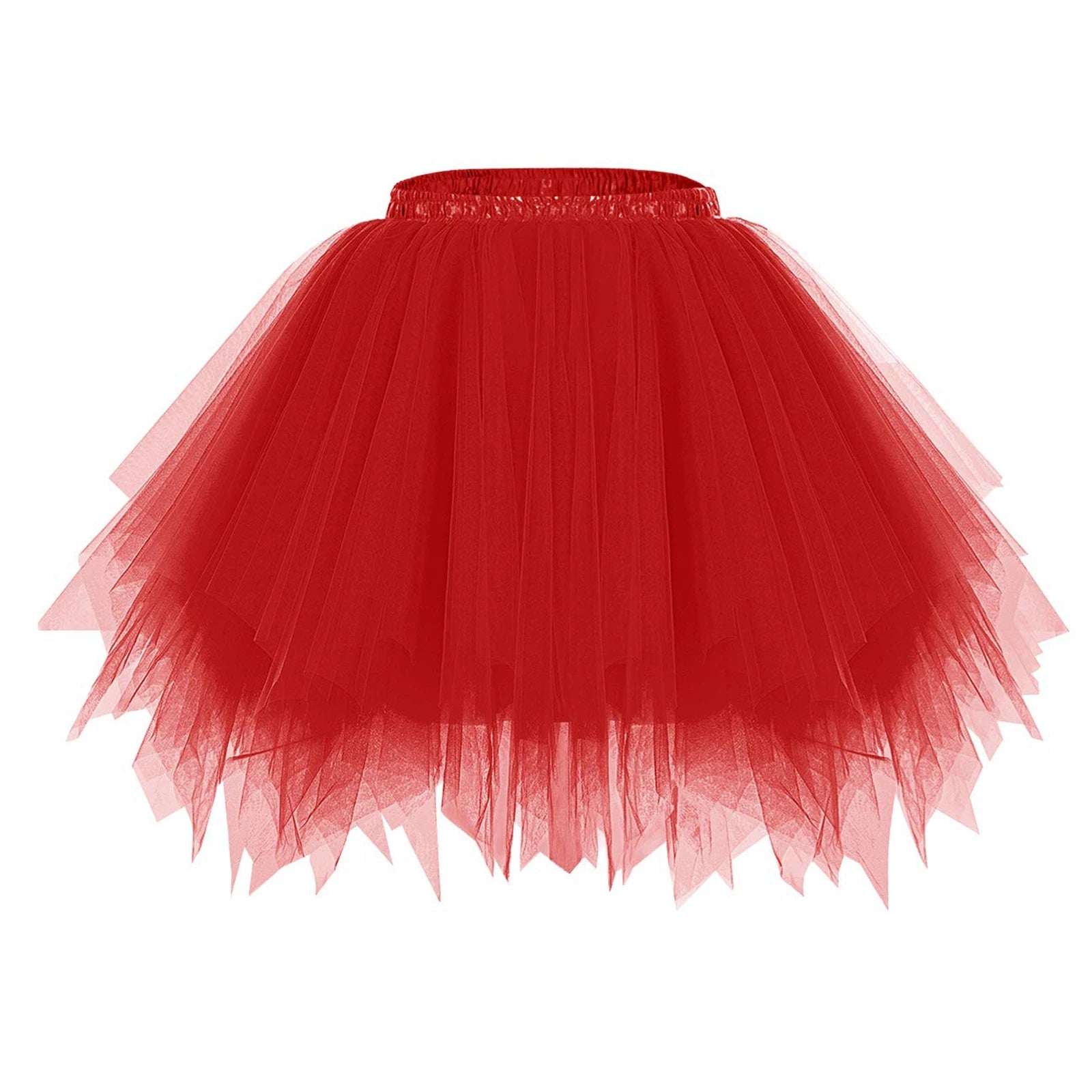 Women's High Waist Irregular Hem Tutu Skirt for Summer Parties - Image 10