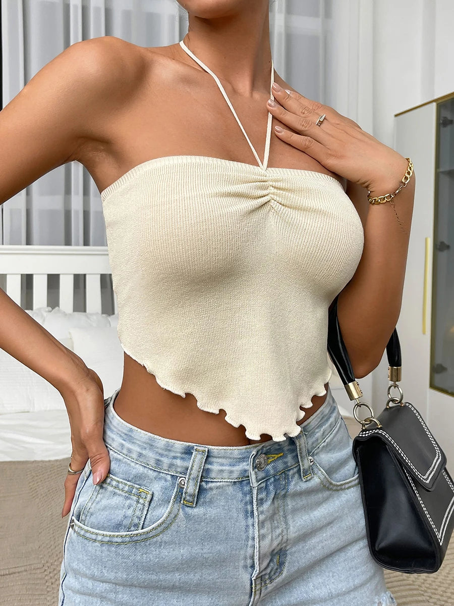 Stylish Women's Summer Tube Top for Club Party