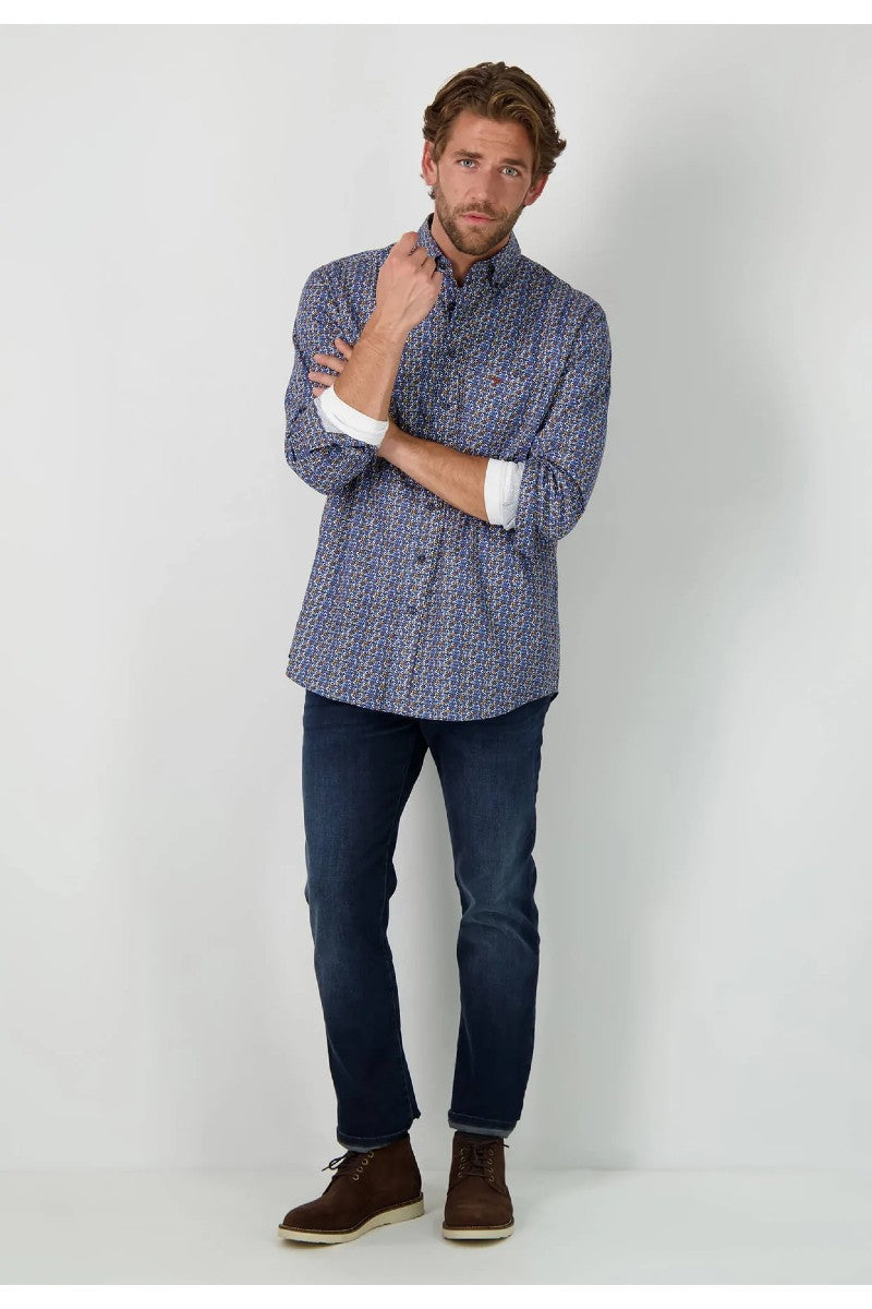 Fynch-Hatton Men's Light Blue Shirt - EsquireFormalWear