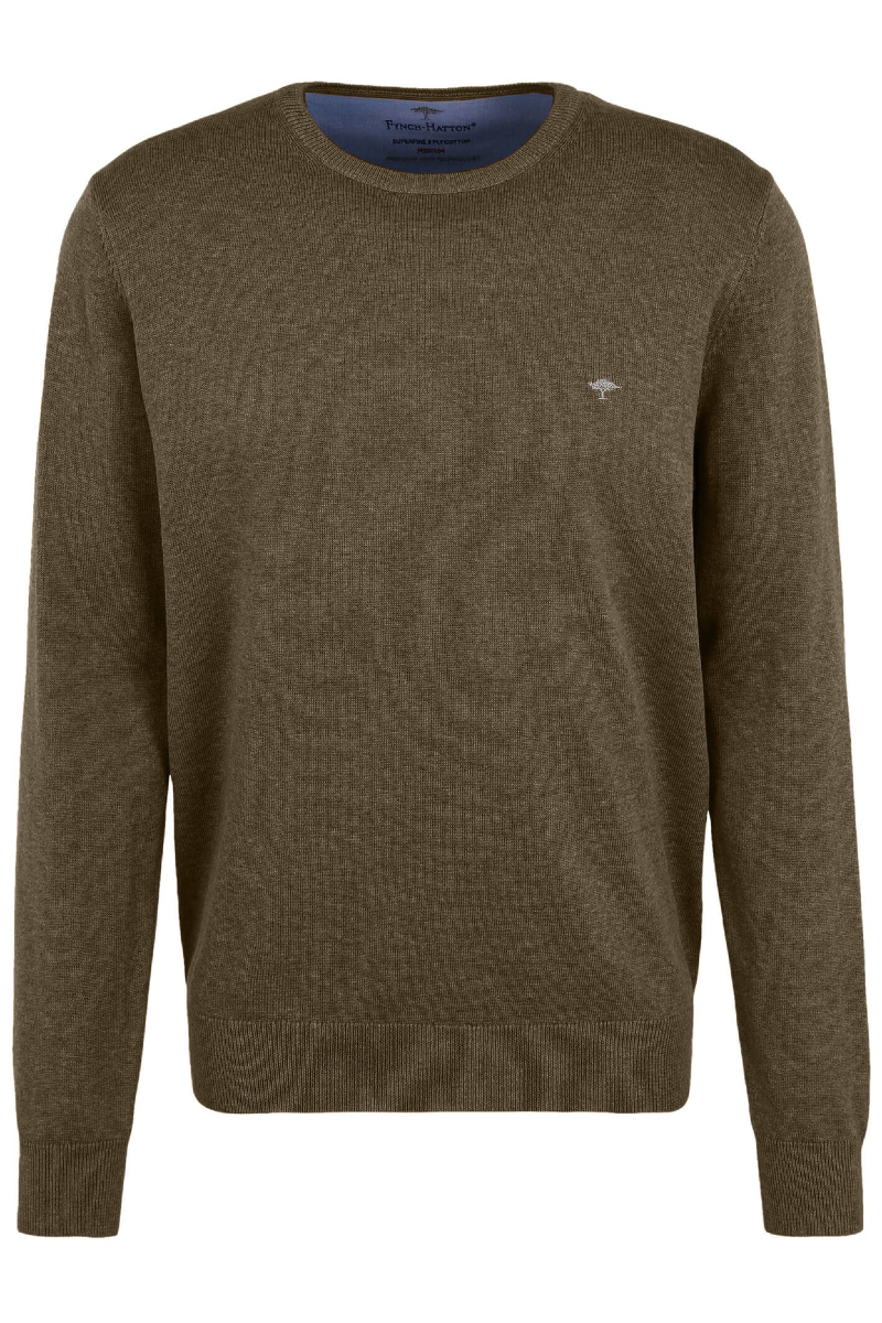 Hatton Dusty Fynch - Olive Jumper EsquireFormalWear