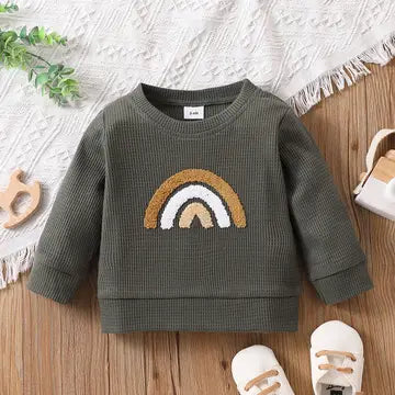 Rainbow Sweatshirt - Green