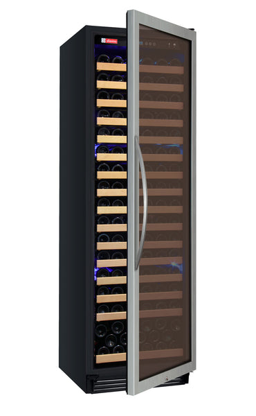Allavino 24" Wide FlexCount Classic II Tru-Vino 174 Bottle Single Zone Stainless Steel Right Hinge Wine Refrigerator
