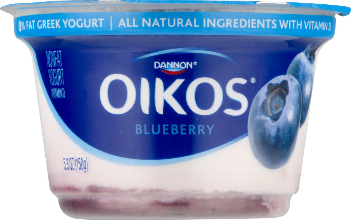 Dannon Oikos All Natural Greek Yogurt-Blueberry  – GroceriesToGo Aruba