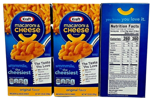 Kraft Macaroni & Cheese Dinner, Thick & Creamy, 7.25 oz