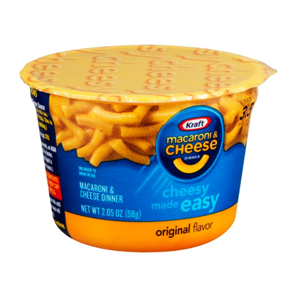 Kraft Mac & Cheese, Triple Cheese - 4Ct - Water Butlers