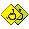 Handicap Crossing Symbol Sign – U.S. Signs and Safety