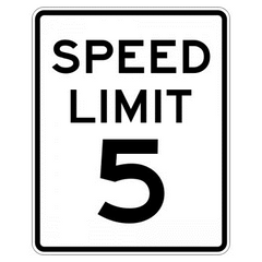 Speed Limit 40 mph sign, MUTCD R2-140, Reflective sheeting