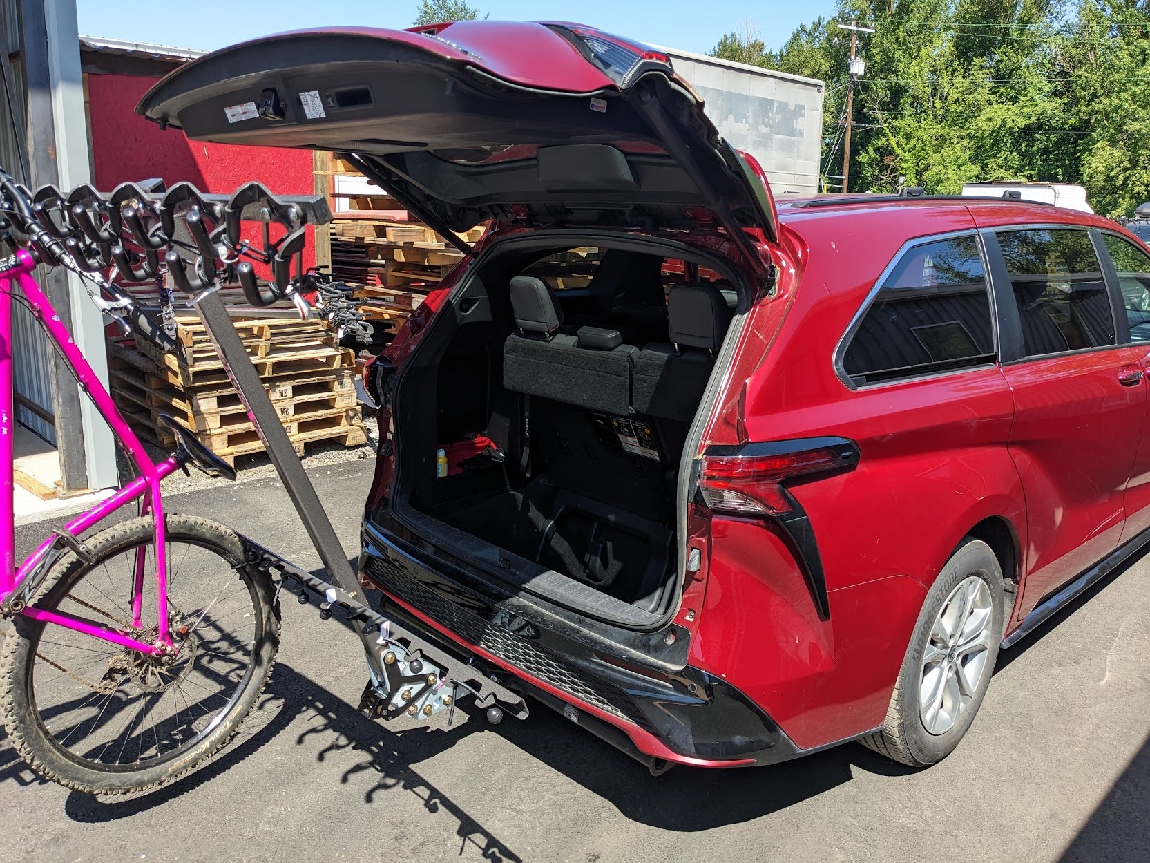 best bike rack for sienna minivan