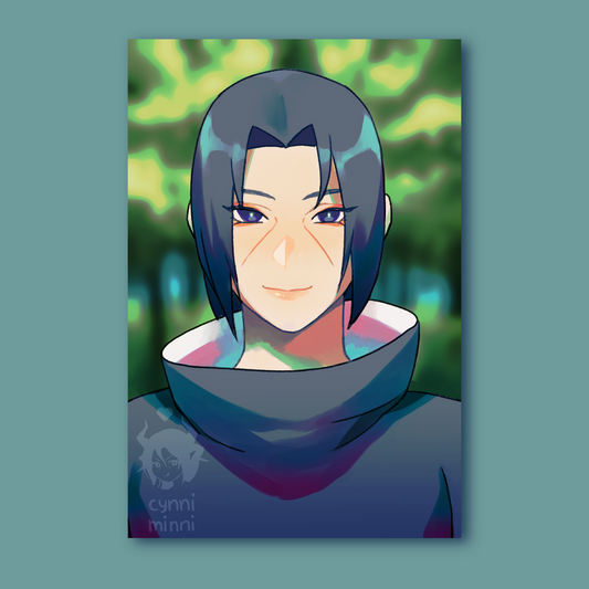 Shisui Uchiha, an art canvas by _1.art_ - INPRNT