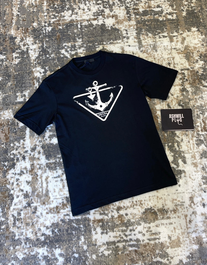 Prada Logo Printed T-Shirt – ashwillplug