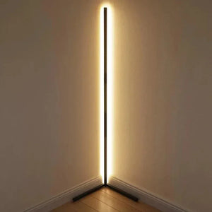 Corner Floor Lamp Modern Simple LED Rod Floor Lamps for Bedroom Living Room Decor Atmosphere Standing Light Indoor Lighting - Lizakosht