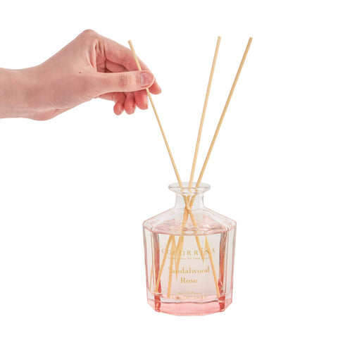 Flip the reeds of reed diffuser