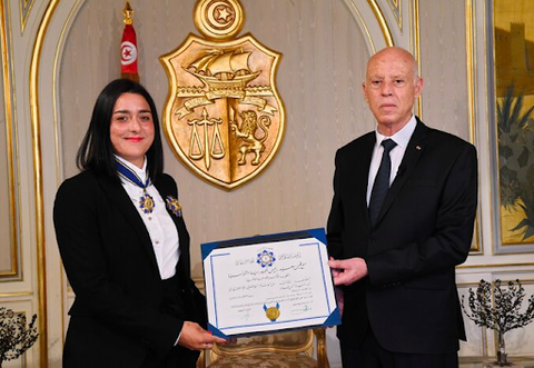 Ons Jabeur Receives Medal of Merit from Tunisian President