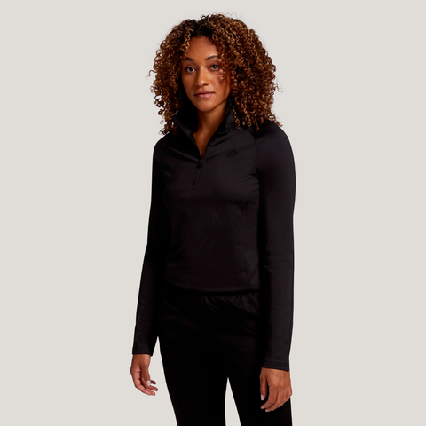 Black Multi-Sport Half Zip Pullover