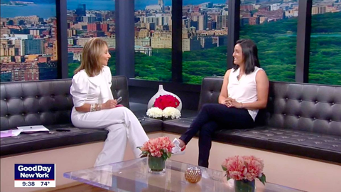 Ons Jabeur made a special guest appearance on the “Good Day New York” TV show on FOX 5 NY network.