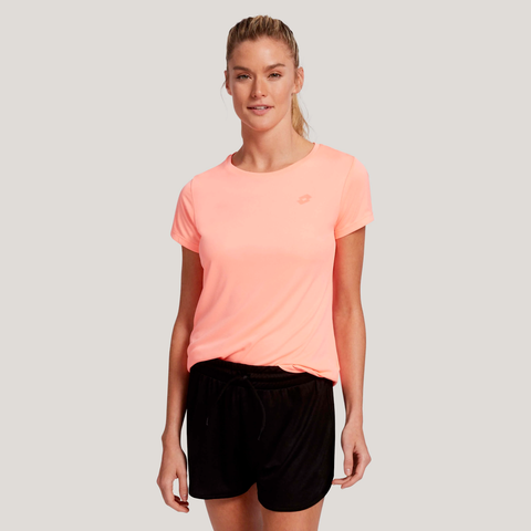 Women's Multi-Sport Tee in Pink Neon Rose