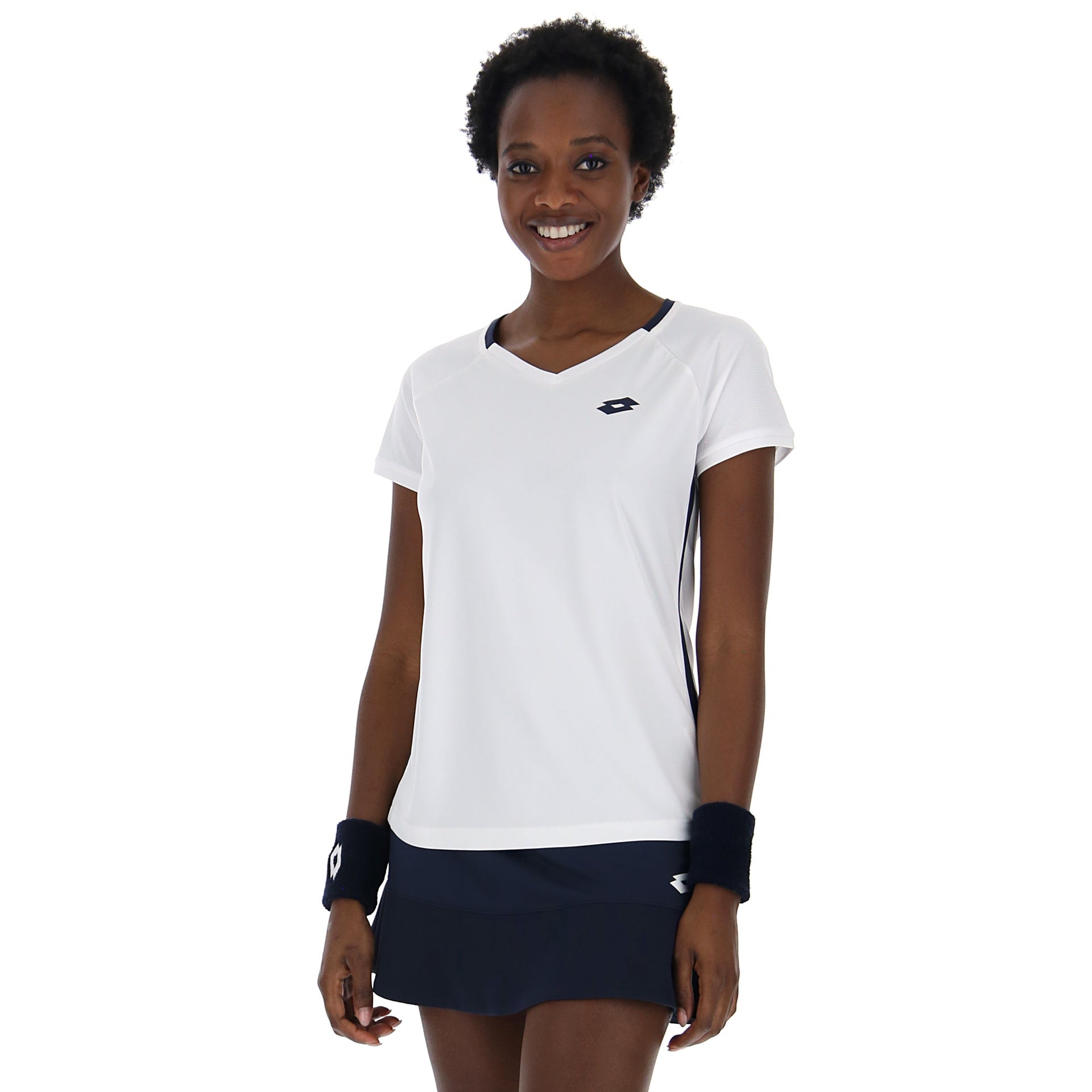 Women's White Squadra Tee II