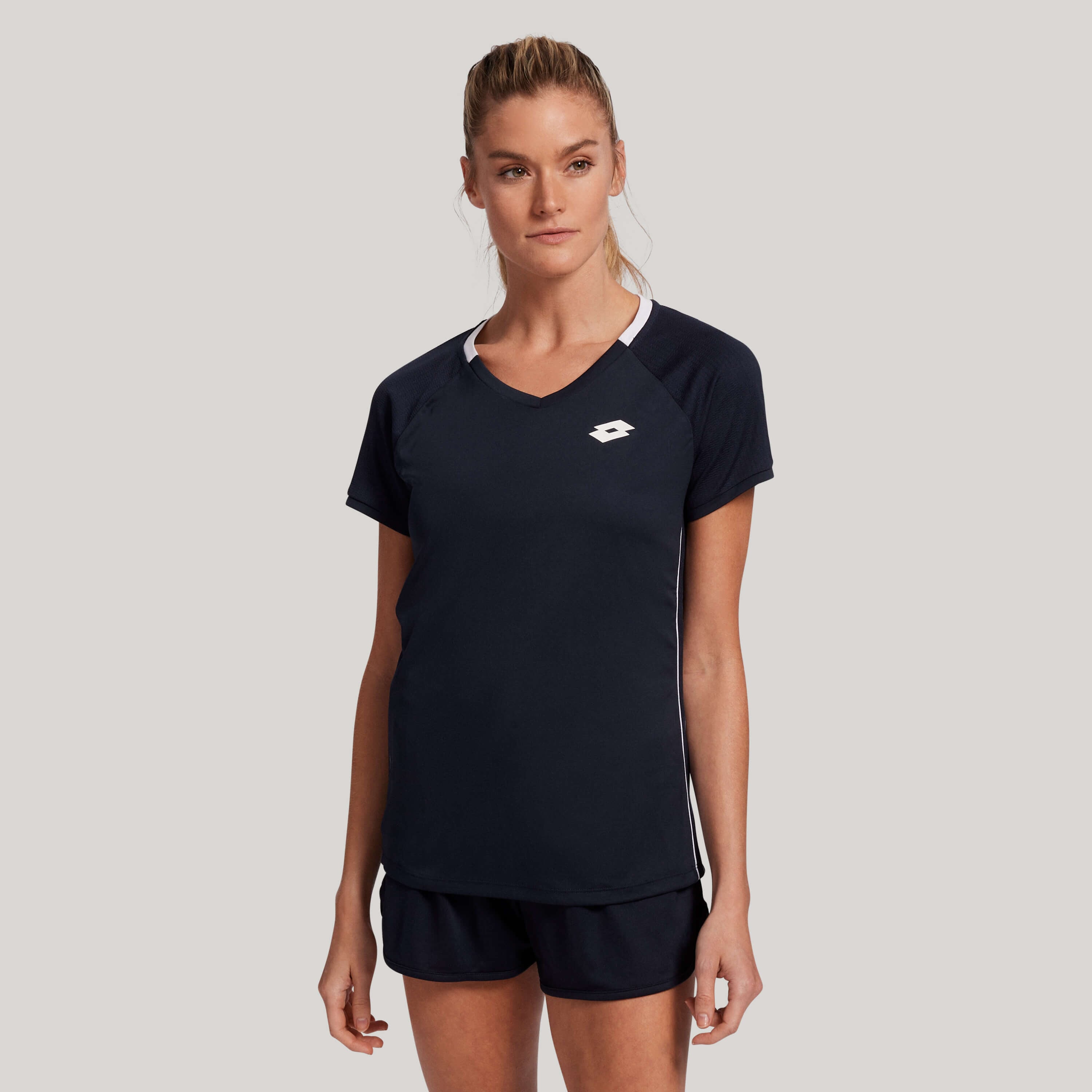 Women's Navy Squadra Tee II