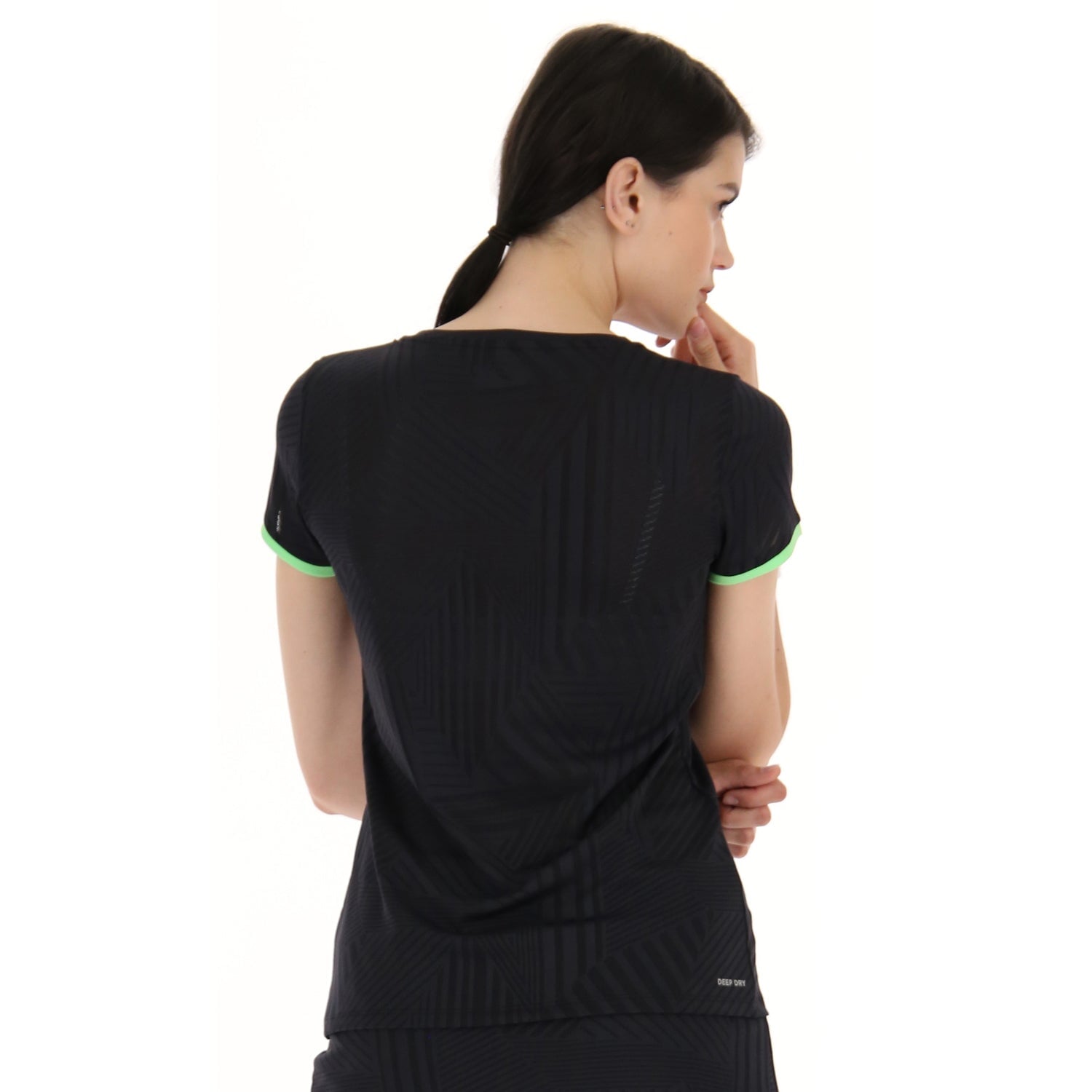 Women's Black Superrapida Tee