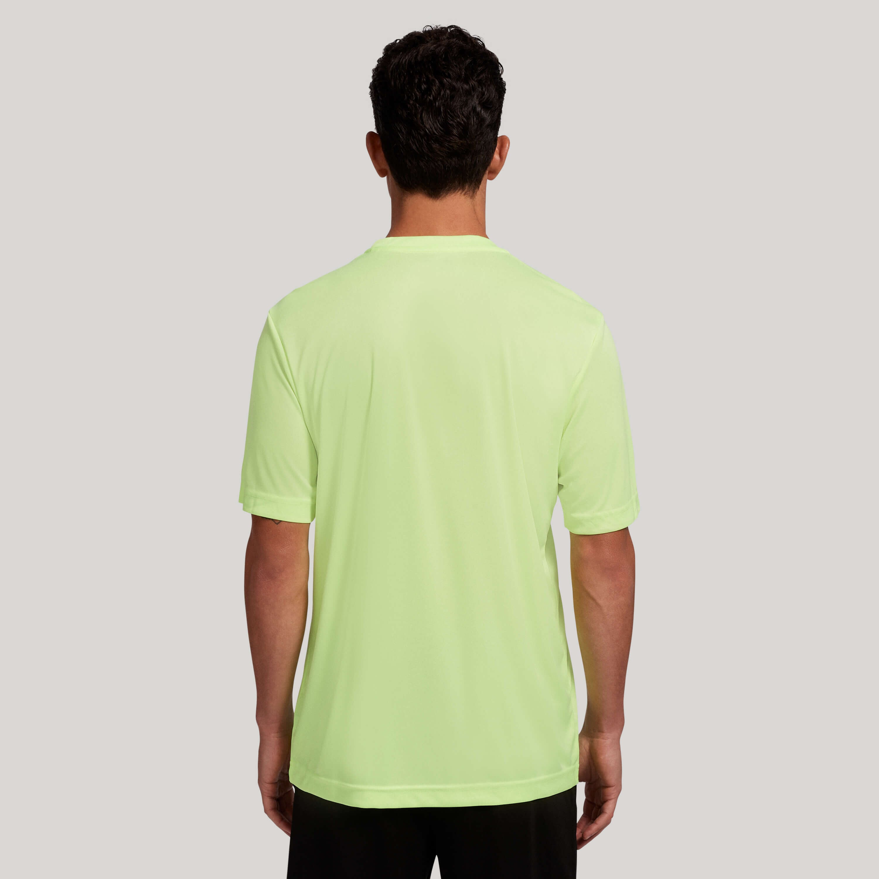 Men's Yellow Neon Multi-Sport Tee