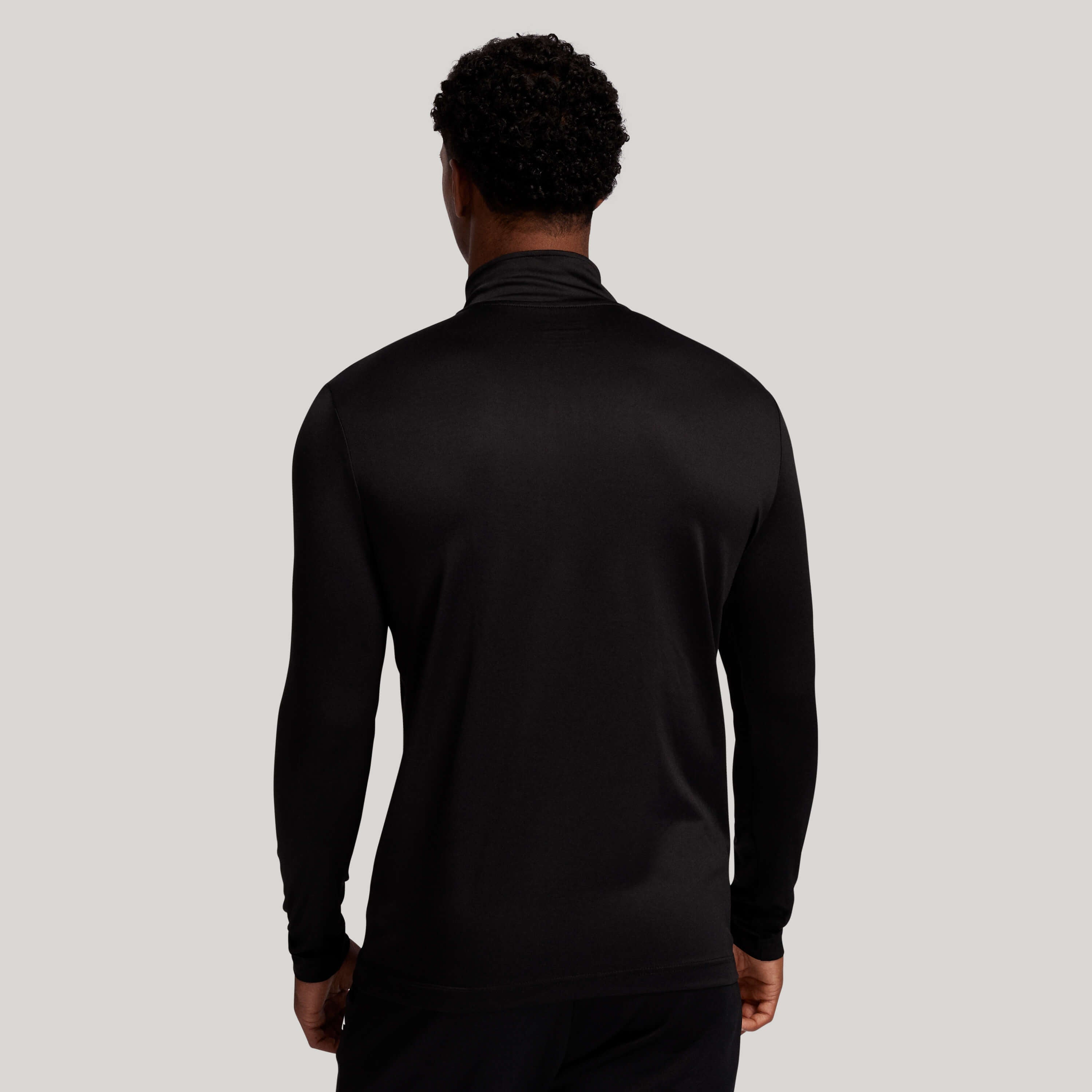 Men's Black Multi-Sport Half Zip Jacket