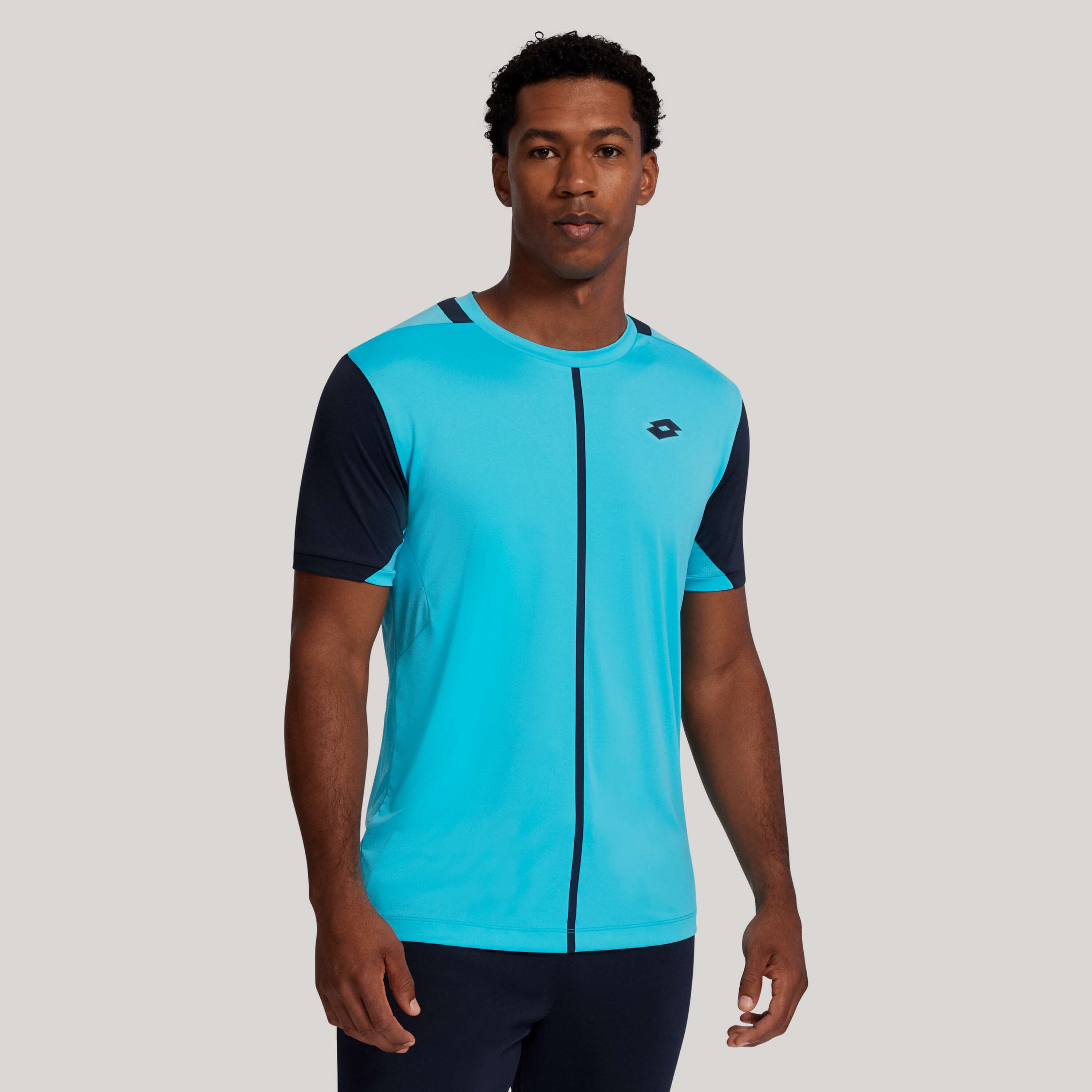 Lotto Athletica Due VI Mens Tee (Chambray Blue), Lotto